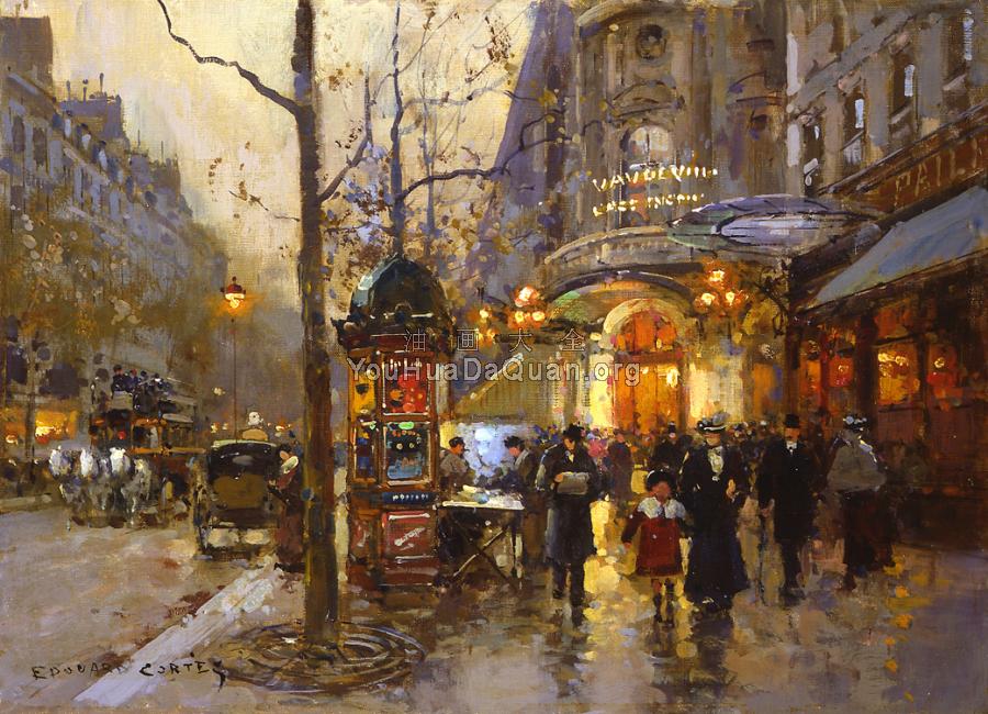 Theatre du Vaudeville - 爱德华·科尔特斯